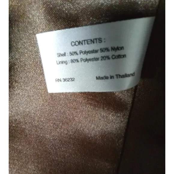 PORTRAIT Rich Bronze/Sienna Elegant Mid-Length Coat (NWT) - Med - Picture 7 of 7